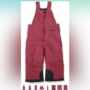 Brand New Arctix Baby girl Toddler Snow Bib Overalls sz 18 months fuchsia pink